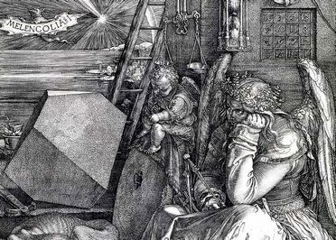  Альбрехт Дюрер. "Меланхолия", 1514