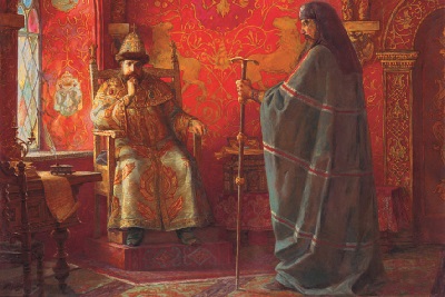 Игорь Машков. Царь Алексей Михайлович и Патриарх Никон (фрагмент)