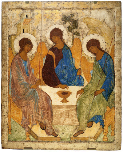 Андрей Рублев. Икона «Святая Троица». Первая треть XV в