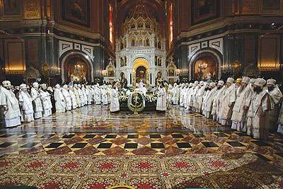 Похороны Святейшего Патриарха Алексия