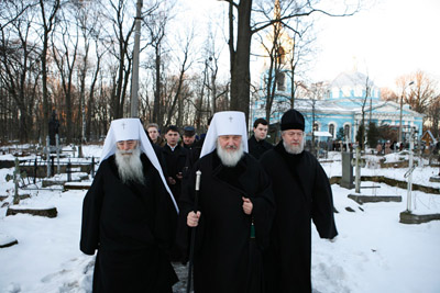 Визит Патриаршего Местоблюстителя в Санкт-Петербург