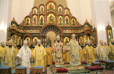 кафедральный соборе Благовещения Пресвятой Богородицы в Воронеже