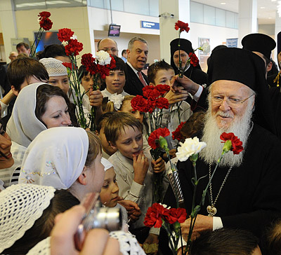 Патриарх Варфоломей посетил Россию