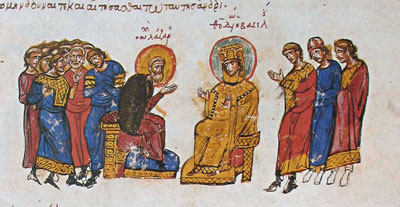 Феодора и святой Лазарь
