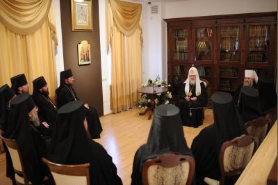 Встреча Святейшего Патриарха Кирилла со слушателями Курсов повышения квалификации