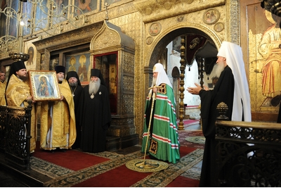 Служение Патриарха Кирилла с 28 июня по 13 июля 2012 года