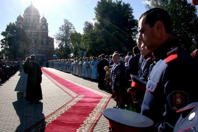 Cпасо-Бородинский монастырь, 8 сентября 2012 года.