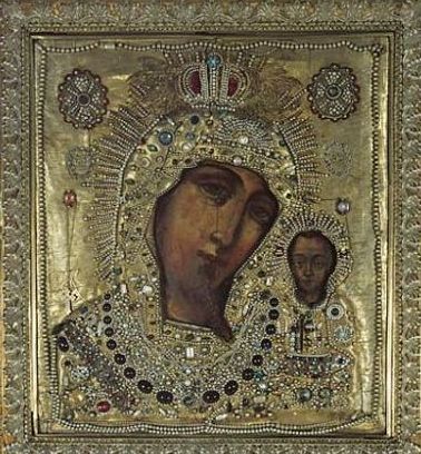 В Москву принесена Казанская икона Божией Матери
