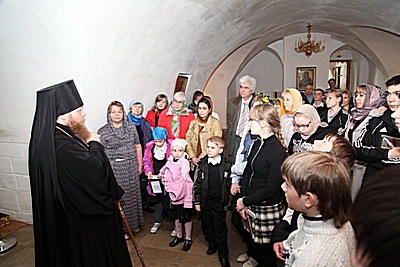Экскурсия в музее Новоспасского монастыря