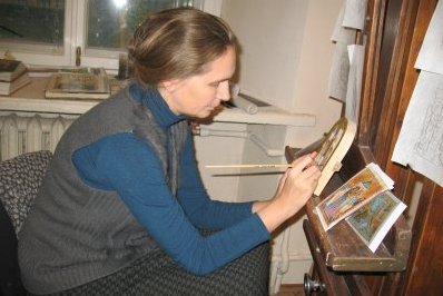 Анна Карагина, иконописец мастерской святого Иоанна Дамаскина