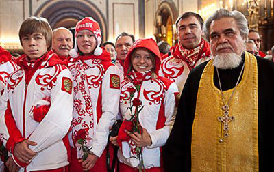 Олимпиада  в православной стране