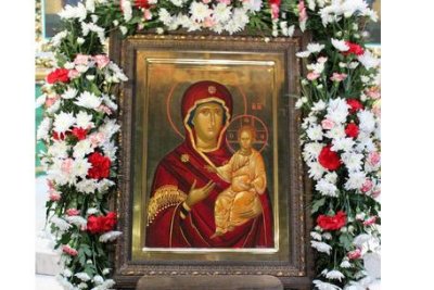 В Приднестровье принесен чудотворный список афонской иконы Божией Матери «Арсаниотиса»