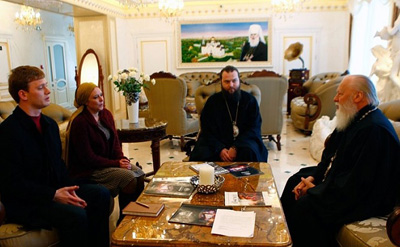 Встреча митрополита Одесского Агафангела с представителями ООН Встреча митрополита Одесского Агафангела с представителями ООН