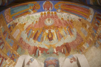 Фрески Гурия Никитина в Преображенском соборе Спасо-Евфимиева монастыря открыты в полном объеме впервые за последнее столетие