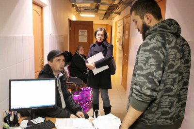 В столичном штабе помогли четырем с лишним тысячам беженцев с Украины