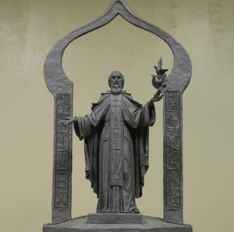 Эскиз памятника преподобному Сергию Радонежскому в Нижнем Новгороде