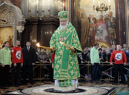 Патриарх Кирилл: «Церковь не может обслуживать политические интересы»