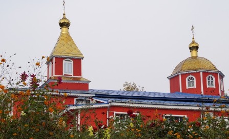 Христорождественская церковь - старейший деревянный храм в Хабаровске. Построен и освящен в 1901 г.