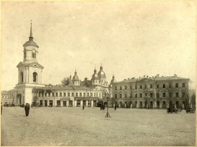 Общий вид Киевской духовной академии 1903 год