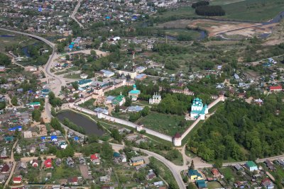 Борисоглебский монастырь с высоты птичьего полета