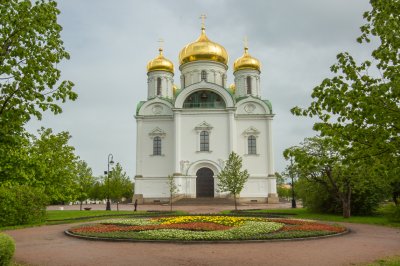 Восстановленный Екатерининский собор г.Пушкин (Царское село)
